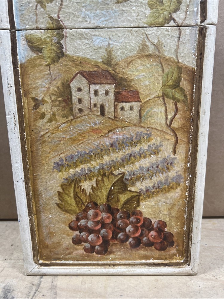 Wine Box Holds Two Bottles Handle