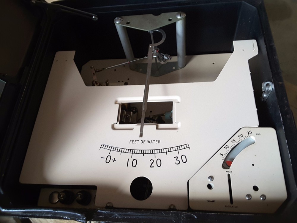 FISCHER PORTER CIRCULAR CHART RECORDER 1401mb41 PLOTTER 1 PEN NICE SALE $149