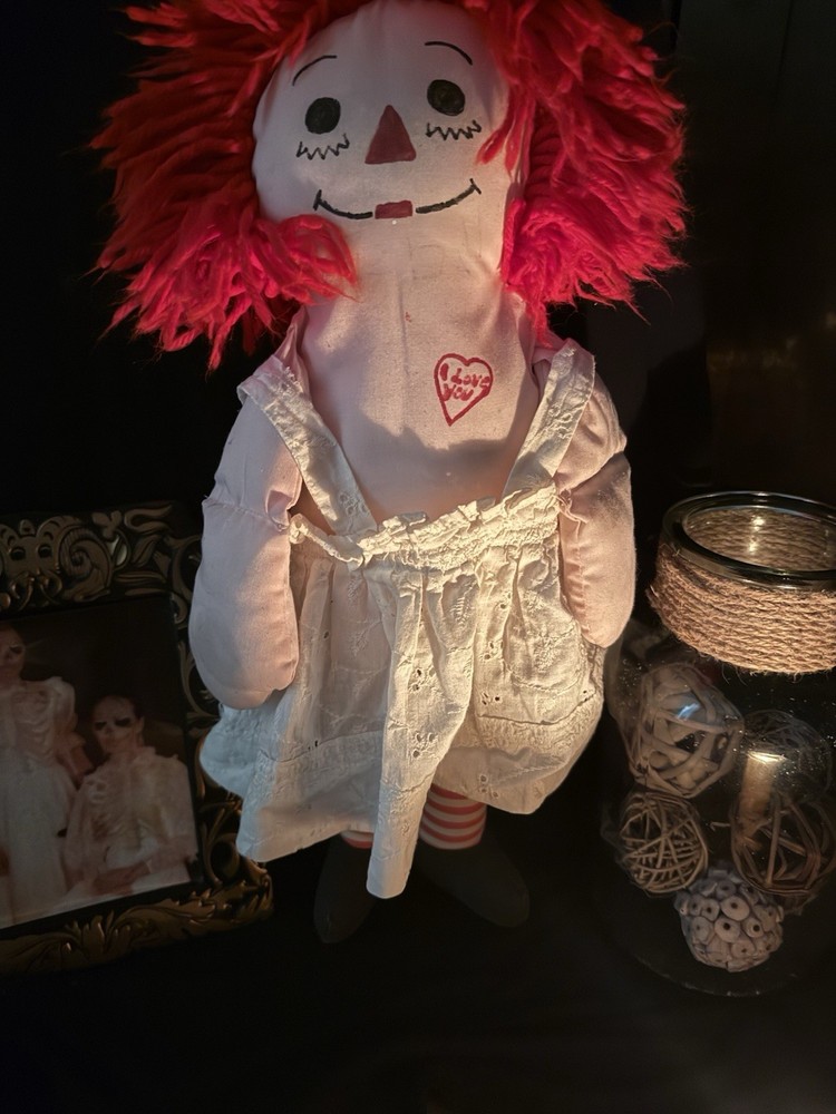 Haunted Possessed RaggedyAnn Anabelle Doll, Warning, Negative Entity, Paranormal