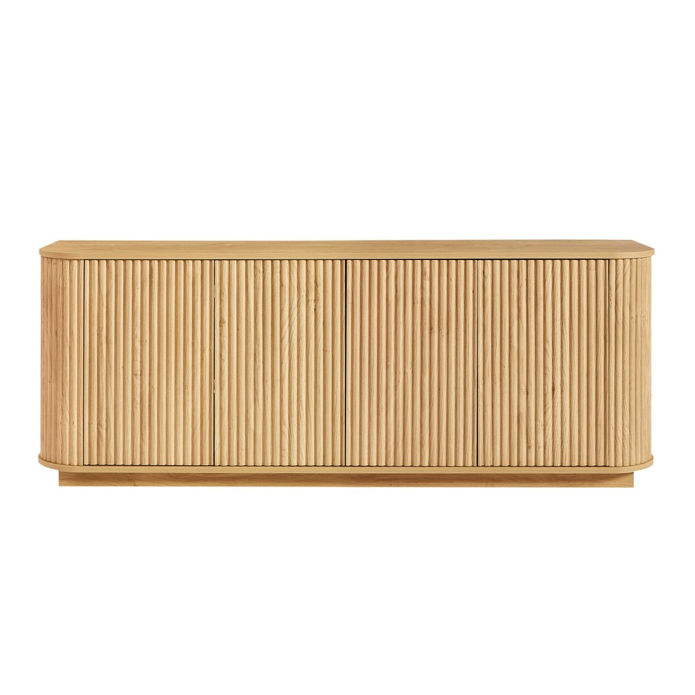64'' Modern Sideboard Buffet Cabinet Storage Accent Cabinet TV Console Table