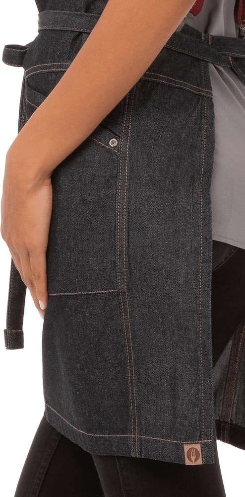 Unisex Berkeley Short Bib Apron