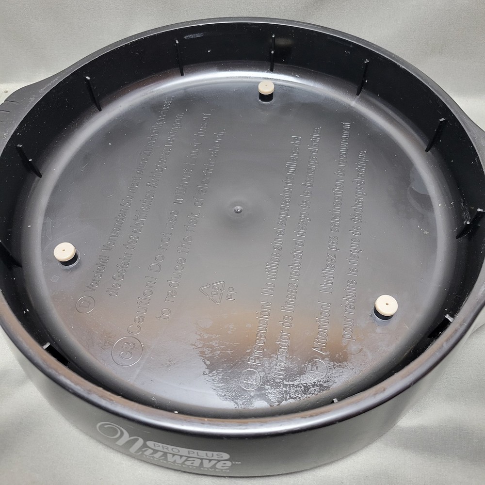 NuWave Pro Oven Models 20604 Replacement Parts Drip Pan Base Cooking Rack