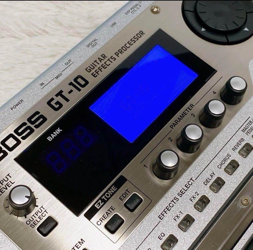 BOSS GT 10 guitar effects processor w/ box From Japan