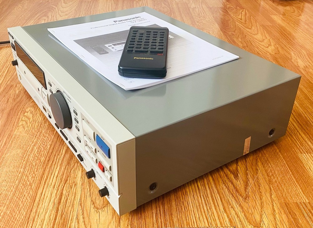 Panasonic SV-3800 Professional DAT Digital Audio Recorder/Player Fully Functions