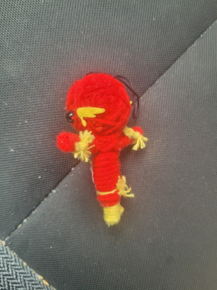 DC COMICS Flash YARN STRING DOLL ORNAMENT