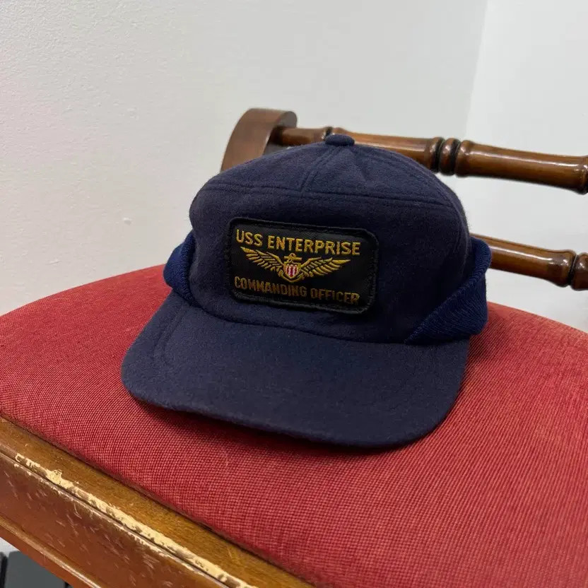 USS Enterprise Command Officer Earp Flap Cap
