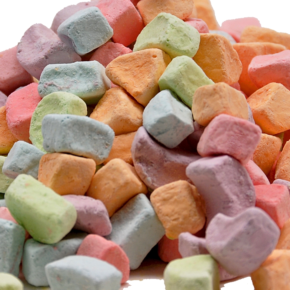 Dehydrated Cereal Marshmallows Assorted Colors 1/2 lb Bag