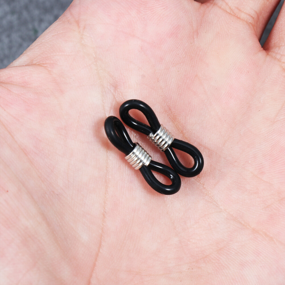100pcs Silicone Glasses Chain Fixing Ring Non-slip Ring Eyeglasses Accessory New