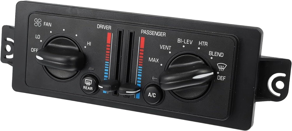 A/C Dual Climate Control Switch Panel Single Custom Fits for Buick Regal 97-04