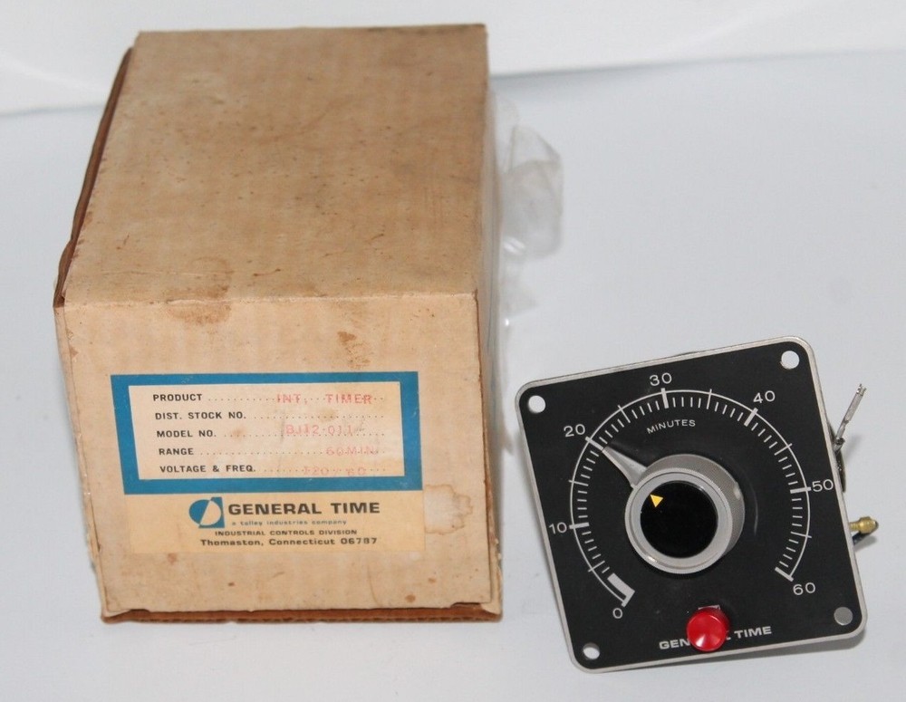 General Time BJ12-011 60 minute Timer  120v