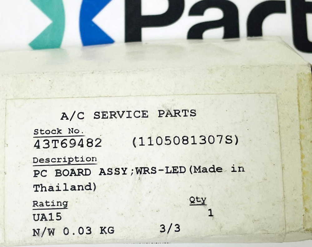 TOSHIBA 43T69482 PC Board Assembly