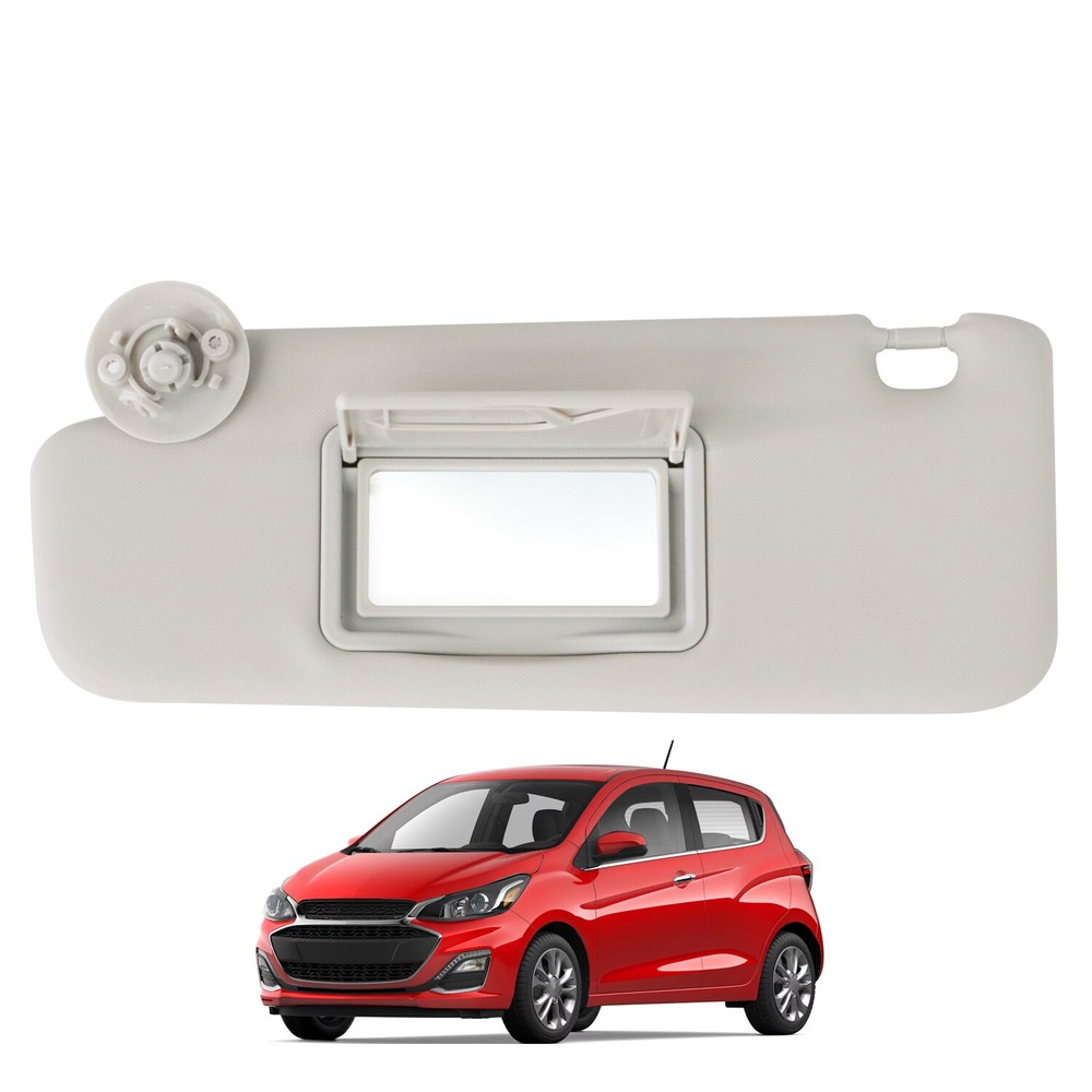 Gray For CHEVROLET Sonic 2012-2022 Spark 2011-2022 Left Driver Side Sun Visor