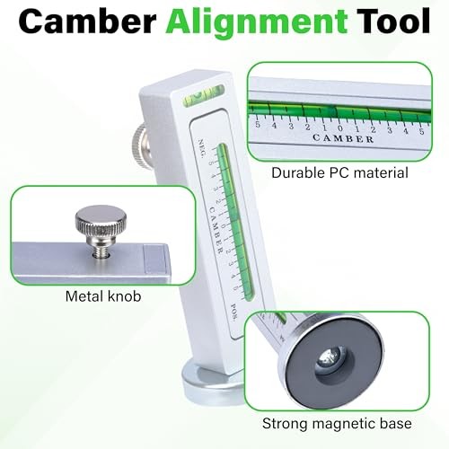 Wheel Alignment Tool, Universal Camber Alignment Tool, Adjustable Magnetic