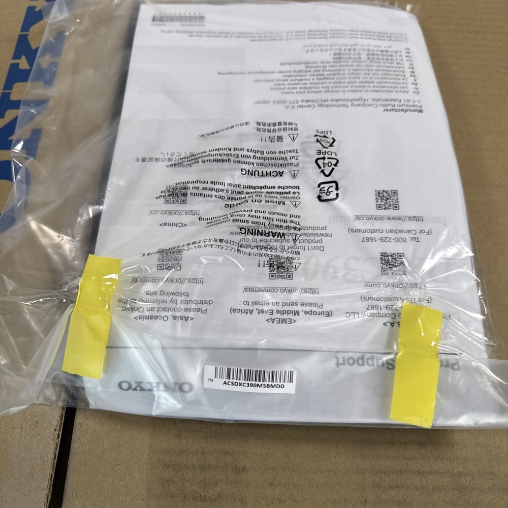 Onkyo 6-Disc Changer DX-C390 CD Player Black