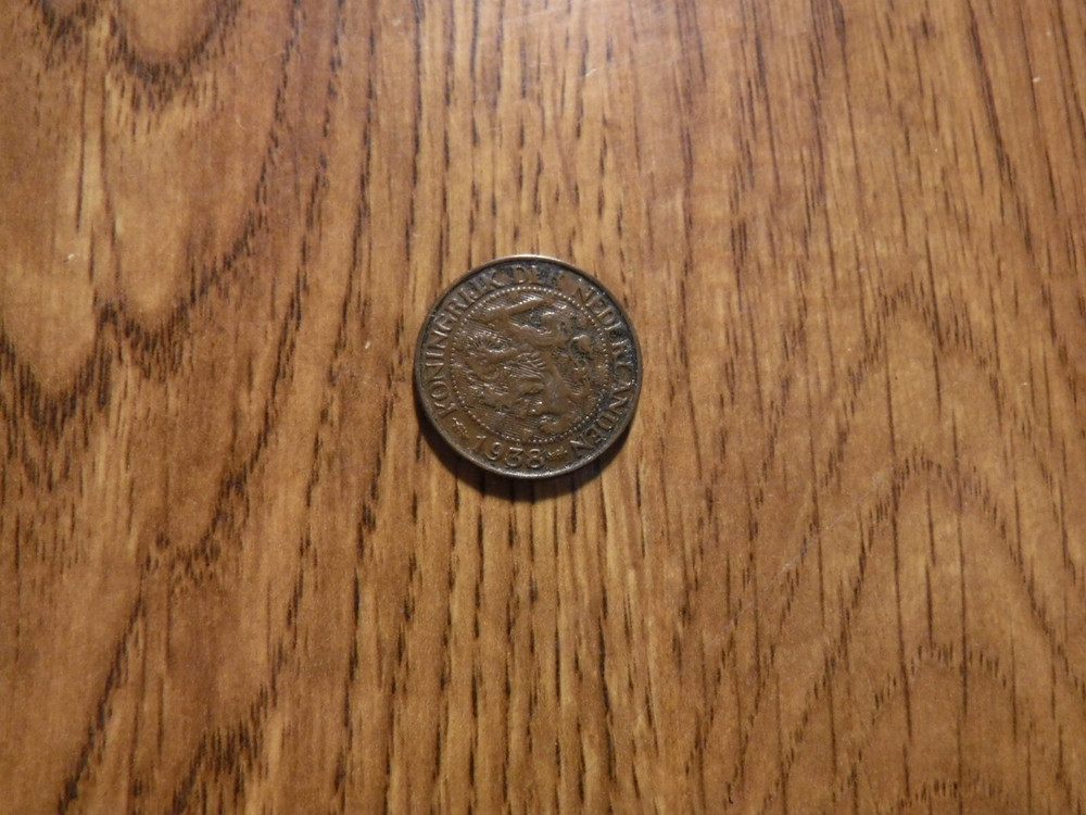 NETHERLANDS 1 CENT 1938 COIN (375)