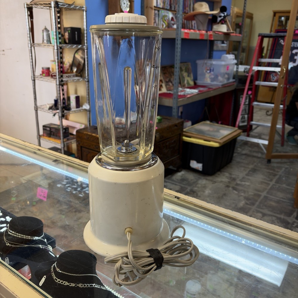VINTAGE KNAPP MONARCH LIQUIDIZER BLENDER WORKING CONDITION
