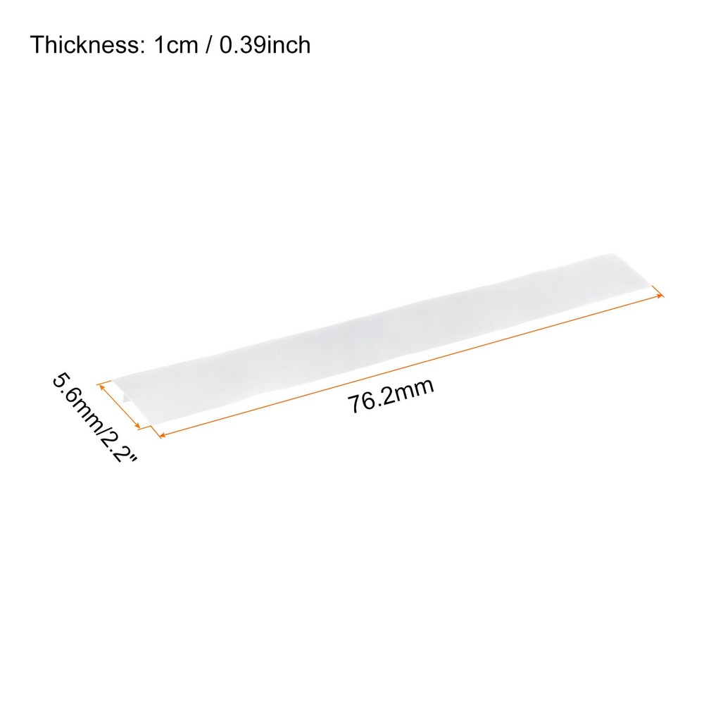 30" Length Silicone Stove Space Coverage Space Filling, Transparent
