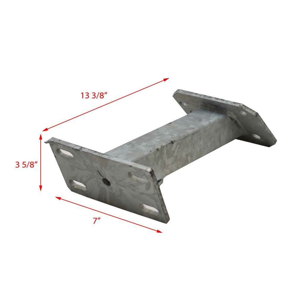 Tracker Boat Trailer Spare Tire Bracket | Side Mount Galvanized