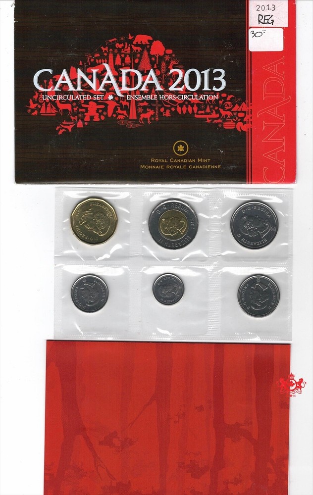 2013 Canada Proof Like Set - Royal Canada Mint -