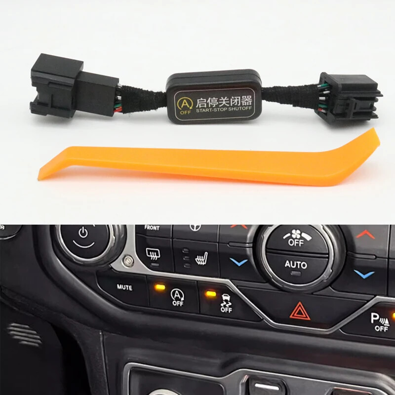 Auto Start Stop Canceller Engine System Plug Cable For Jeep Wrangler JL 18-22