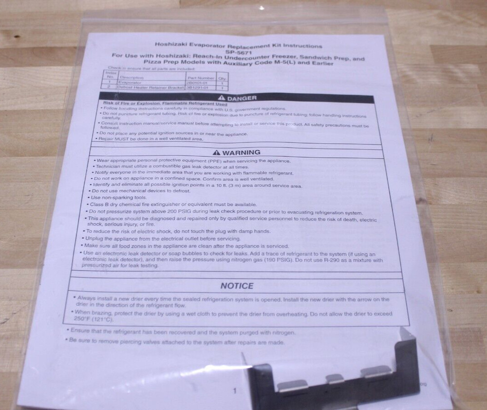 Hoshizaki Evaporator Replacement Kit SP-5671