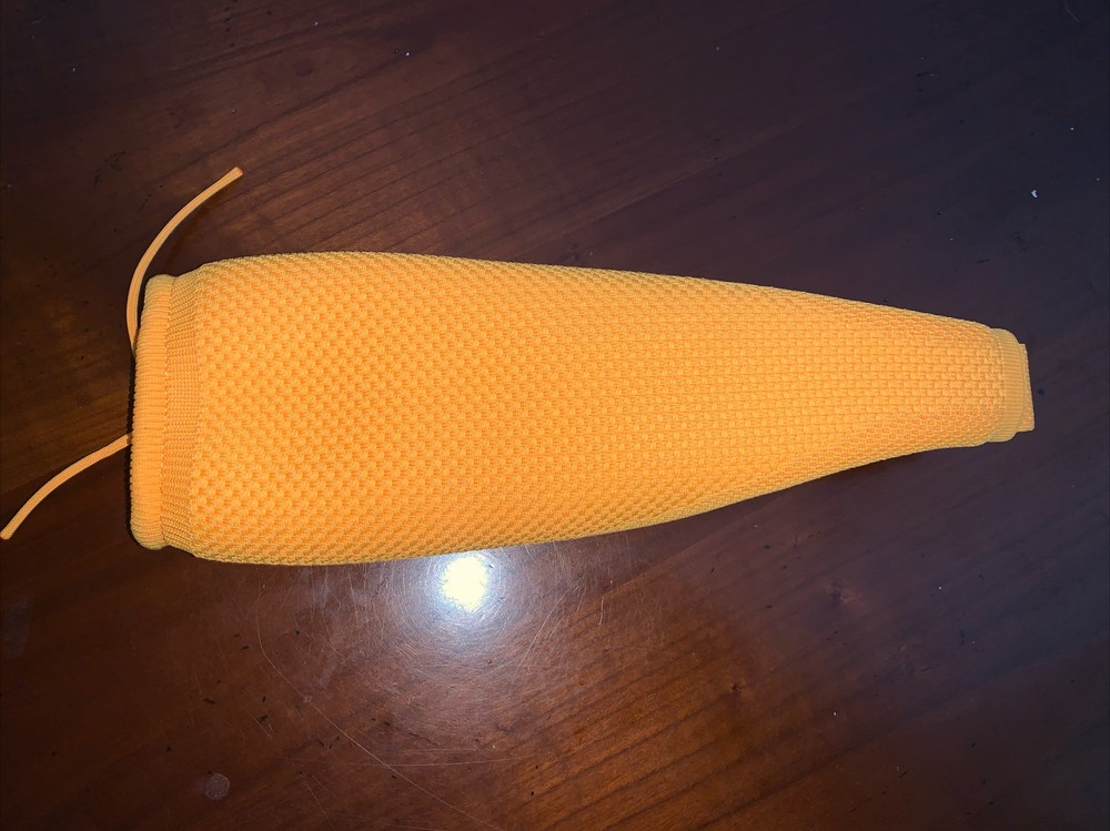 VEUVE CLICQUOT Bottle Ice Jacket. Pristine. Recycled Plastic. 3D Knitting Tech.