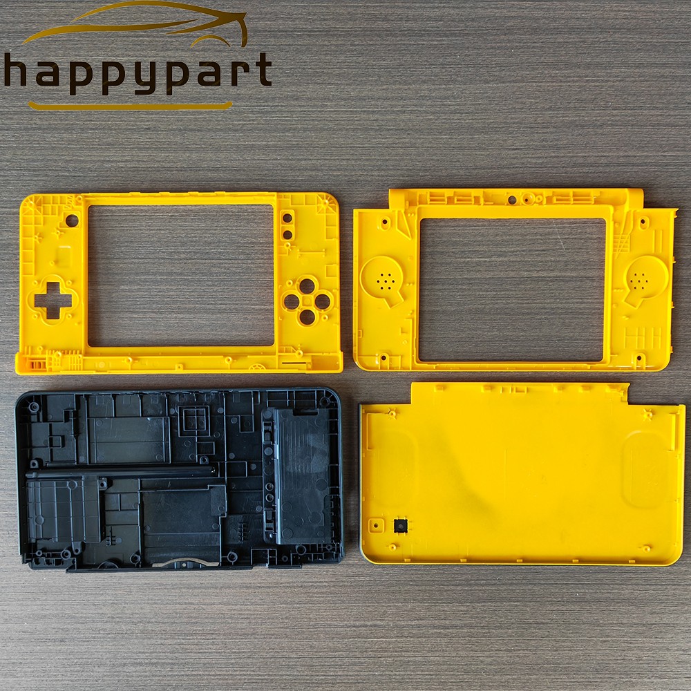 Housing Shell for Nintendo DSi XL Lens Shell Tools Screen Replacement Yellow US