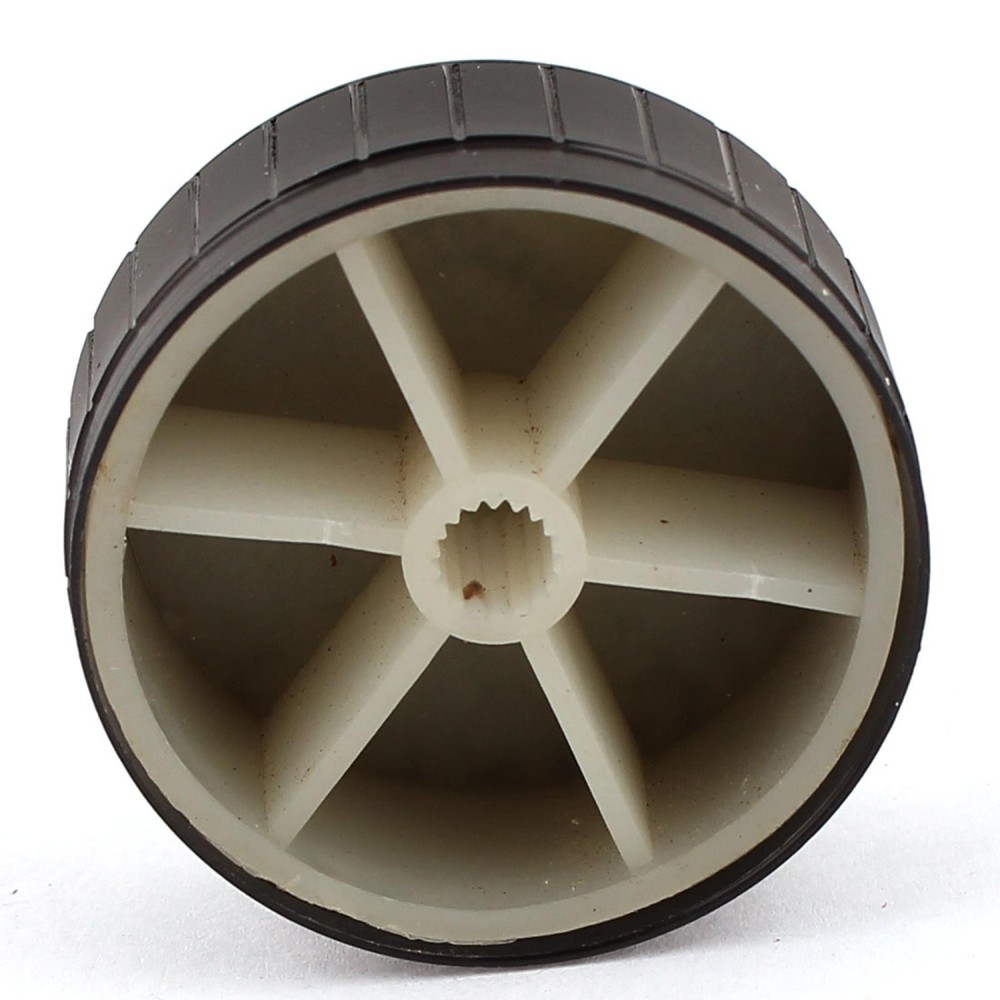 Black Plastic Potentiometer Rotary Control Knobs Caps 17x40mm