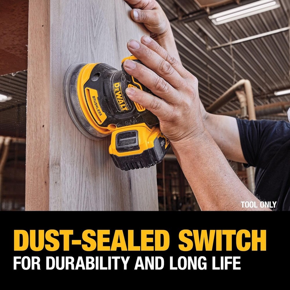 For DEWALT 20V MAX Orbital Sander, Tool Only (DCW210B)