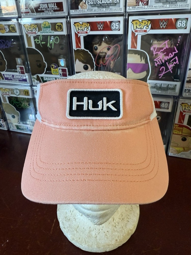 Flawed - Huk Fishing Visor - Salmon