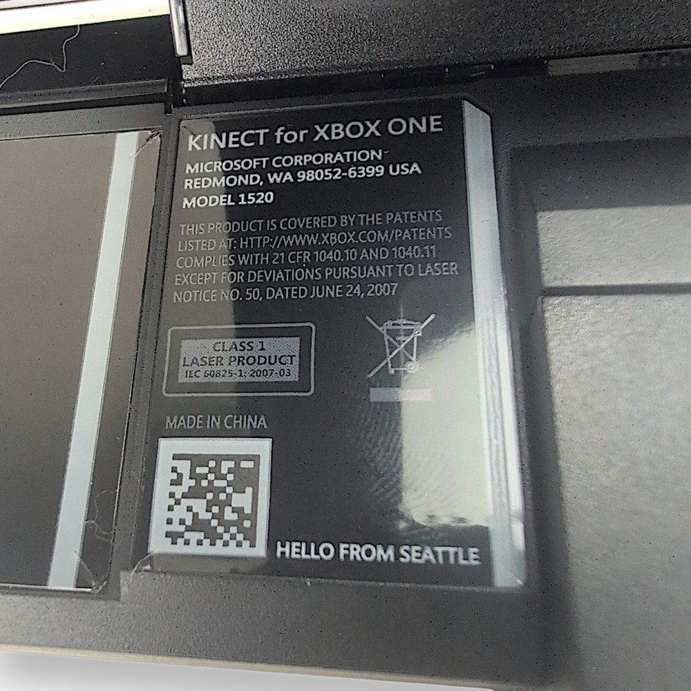 Microsoft Xbox One Kinect Motion Sensor - Black - Model 1520