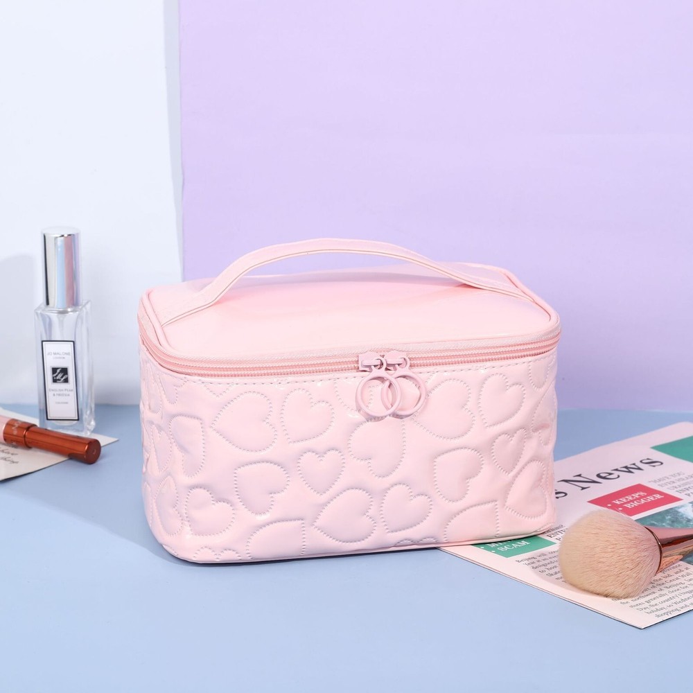 Professional Large Makeup Bag Cosmetic Case Storage Handle Organizer Travel Kit