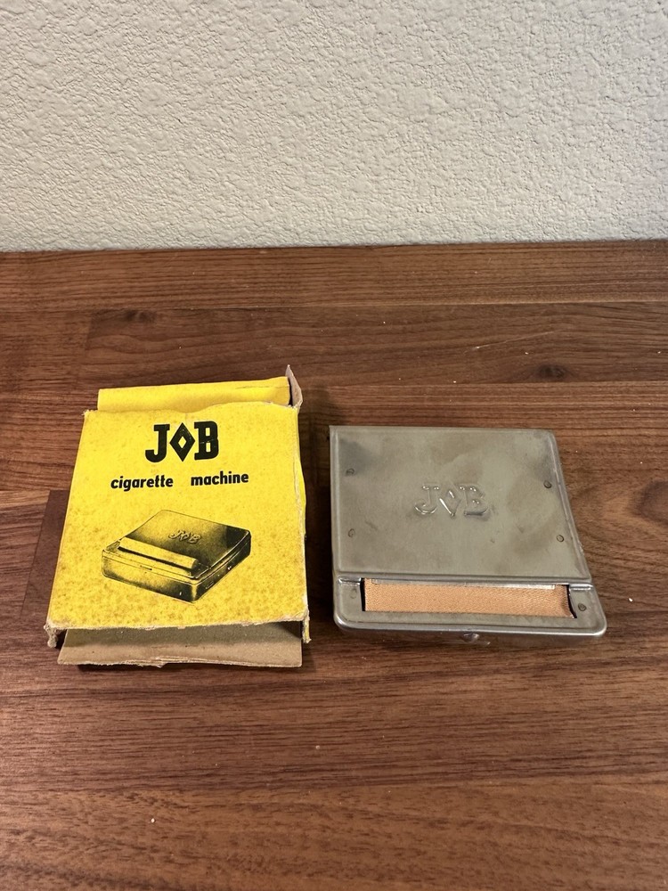 Vintage J&B Cigarette Machine With Box and Instructions