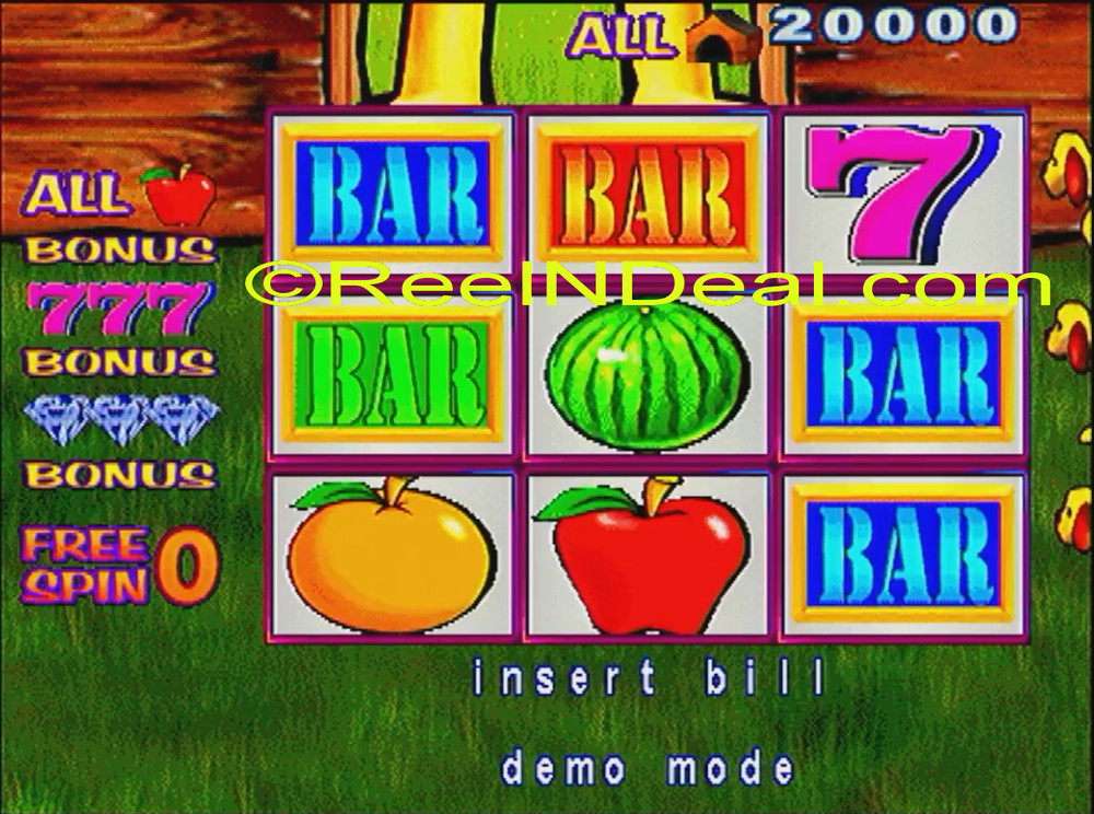 Amcoe Fruit Bonus 2006 Special Edition Cherry Master 8-Liner Machine
