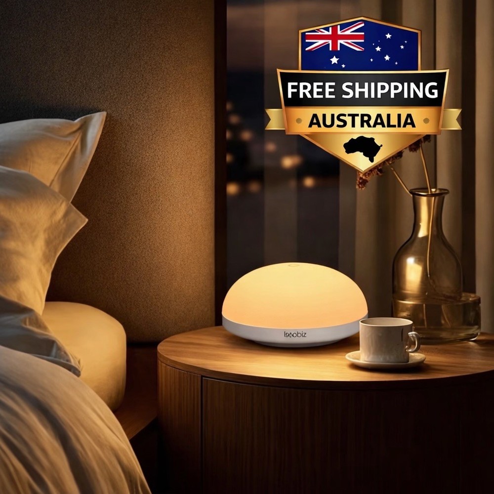 LED Control Smart Bedside Night Light Touch Lamp Bedside Wireless Rechargeable