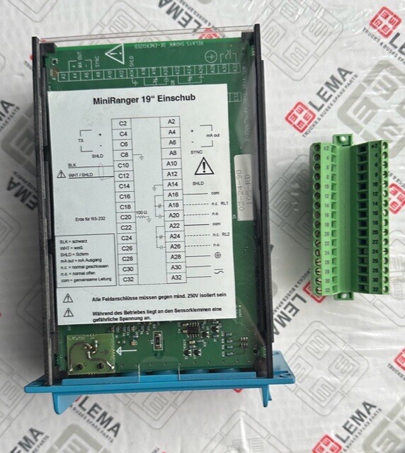 MILLTRONICS MINIRANGER PLUS RACK Operator PLUS RACK