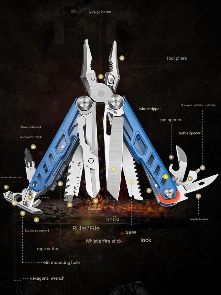 Thorne Tools 22-in-1 Multitool - Black