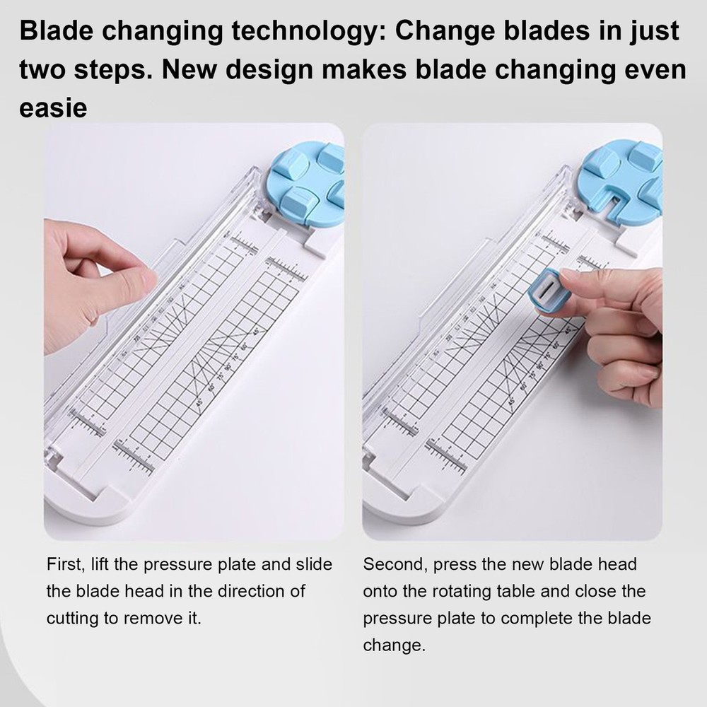 Paper Trimmer 4-in-1 Multi-Function Photo Cutter Cutting Cardboard functional