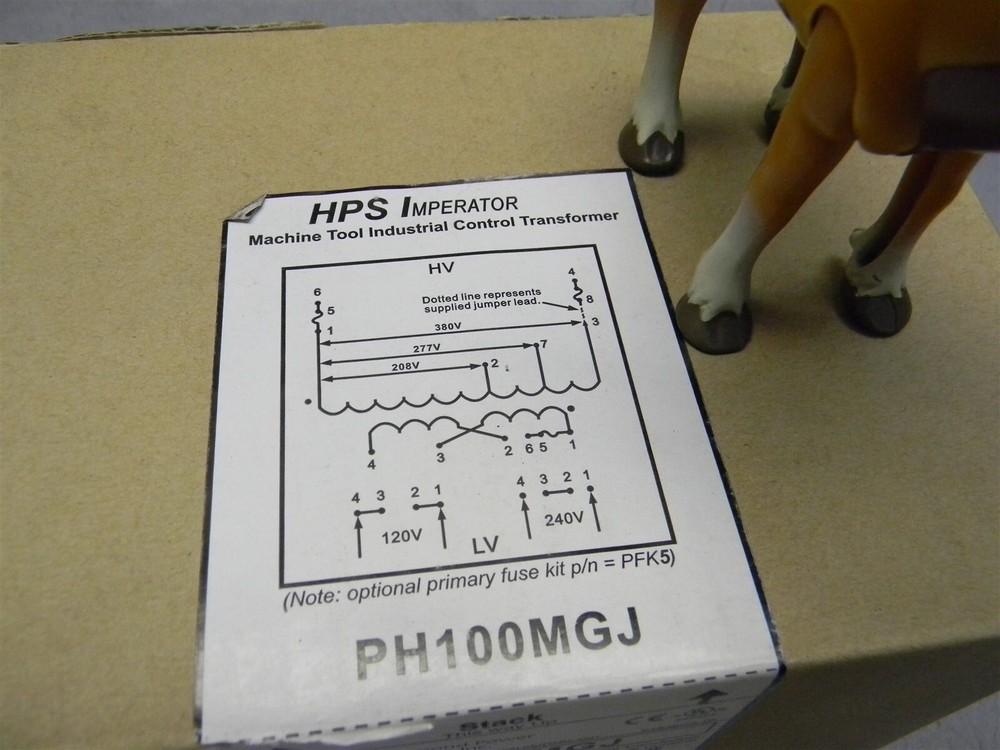HPS Hammond Power PH100MGJ Machine Tool Industrial Control Transformer