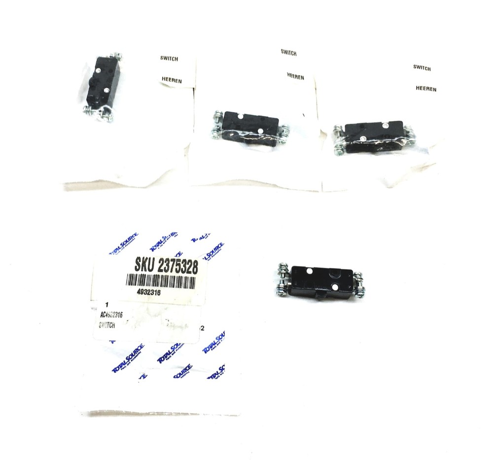 Total Source Switch AC4932316 [Lot of 4] NOS
