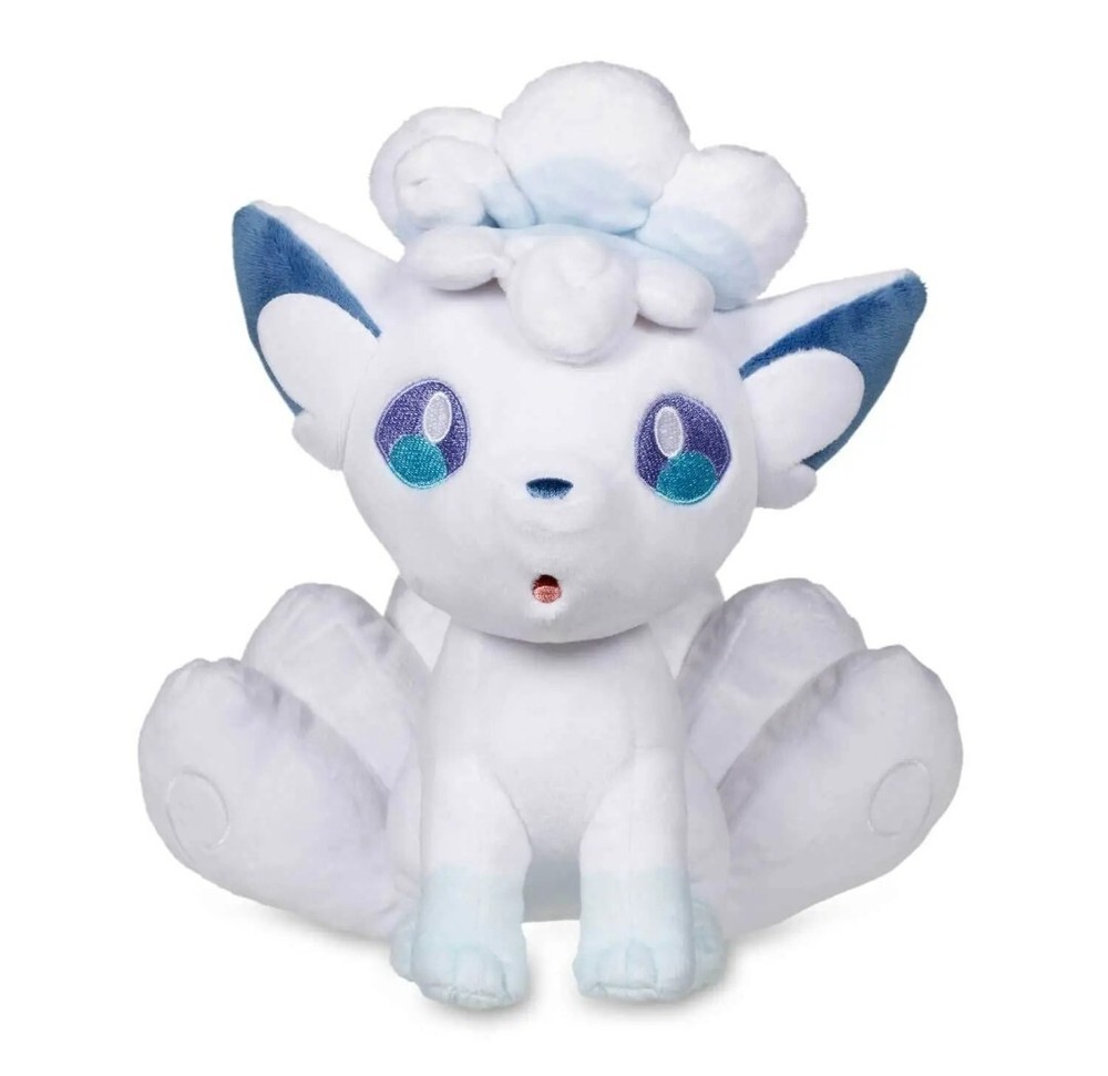 Pokemon Center Original Alolan Vulpix Poké Plush 8 ½ Inch