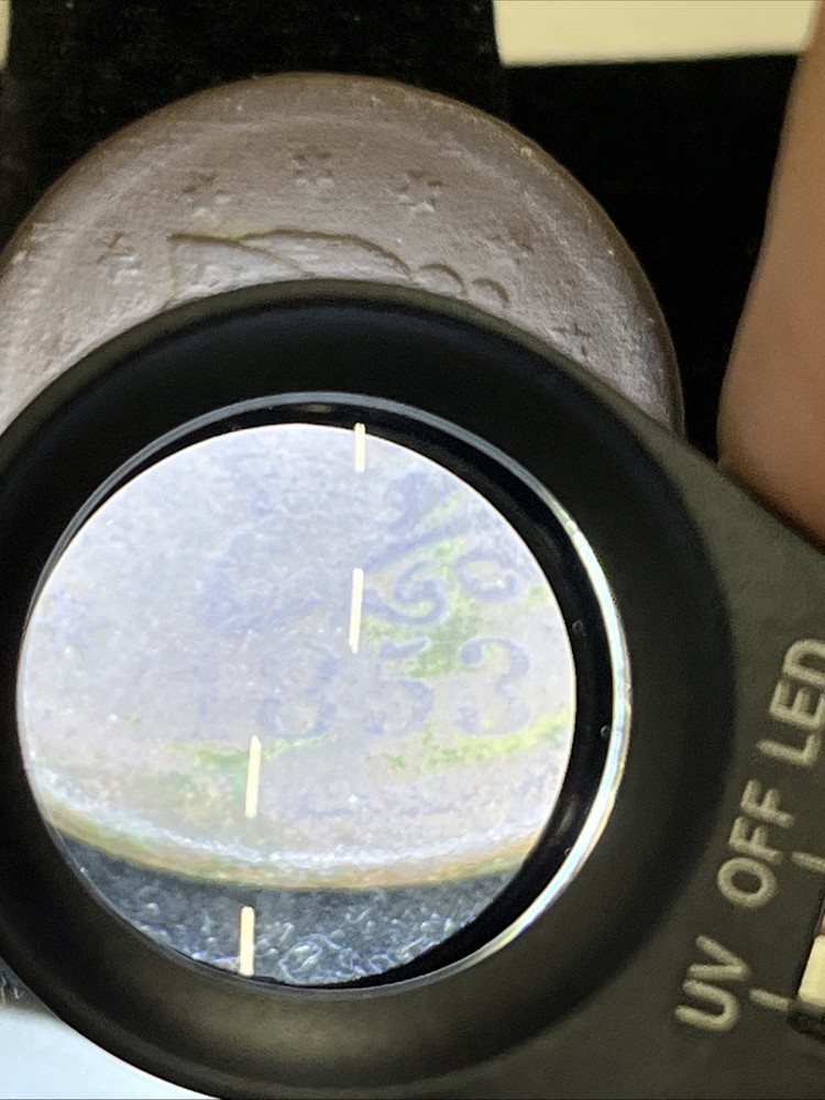 1853 1C Braided Hair Cent