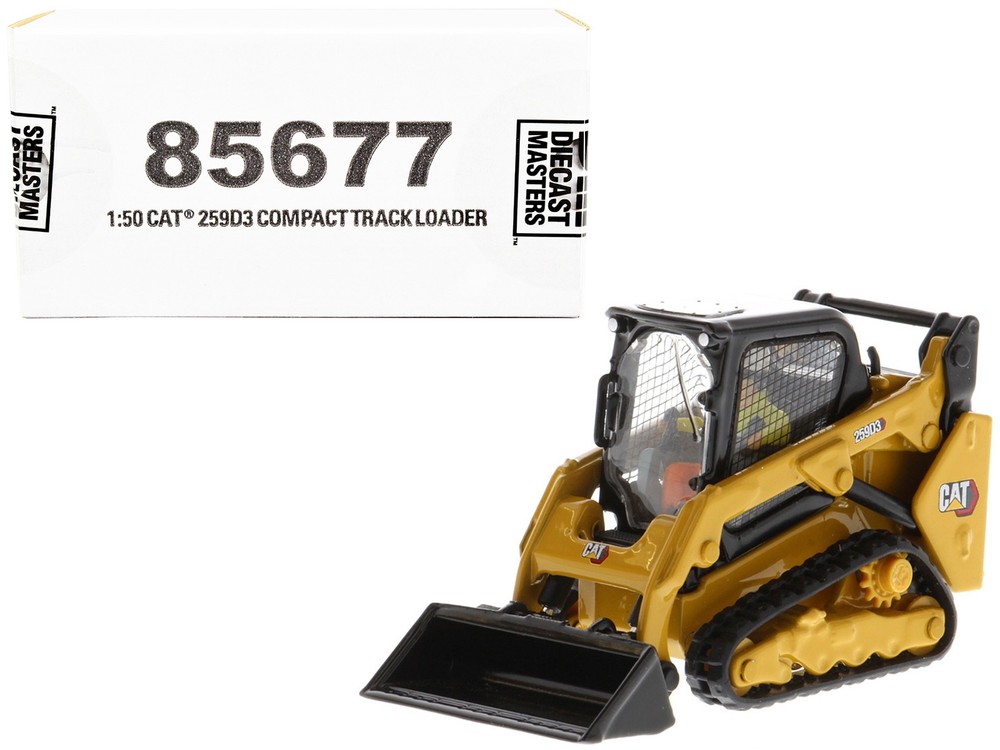 Diecast Masters 85677 1/50 CAT Caterpillar 259D3 Compact Track Loader