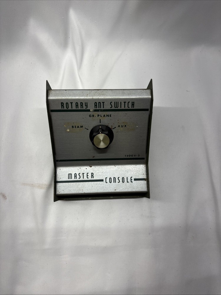 Pollo Phase Two Master Console Rotary Ant Switch 1500X-2 Beam Gr. Plain Aux