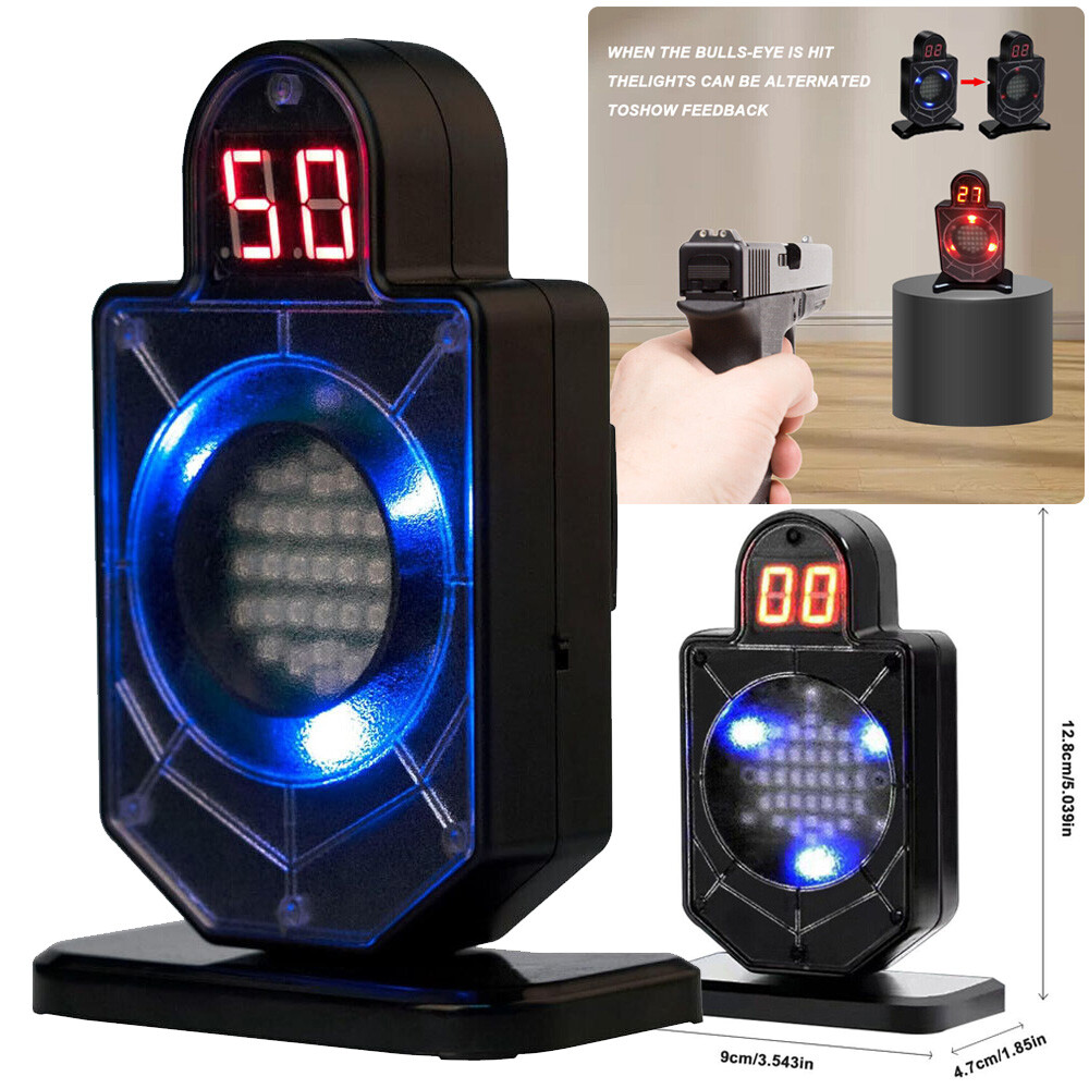 1/2Pcs Electronic Laser Target Dry Fire Training Laser Induction Counting