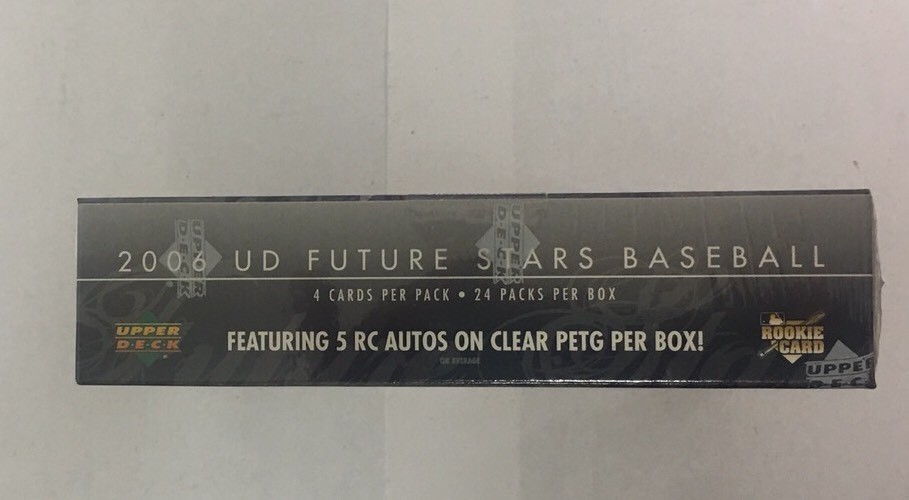 2006 Upper Deck Future Stars Baseball Hobby Box Factory Sealed 24 Pack