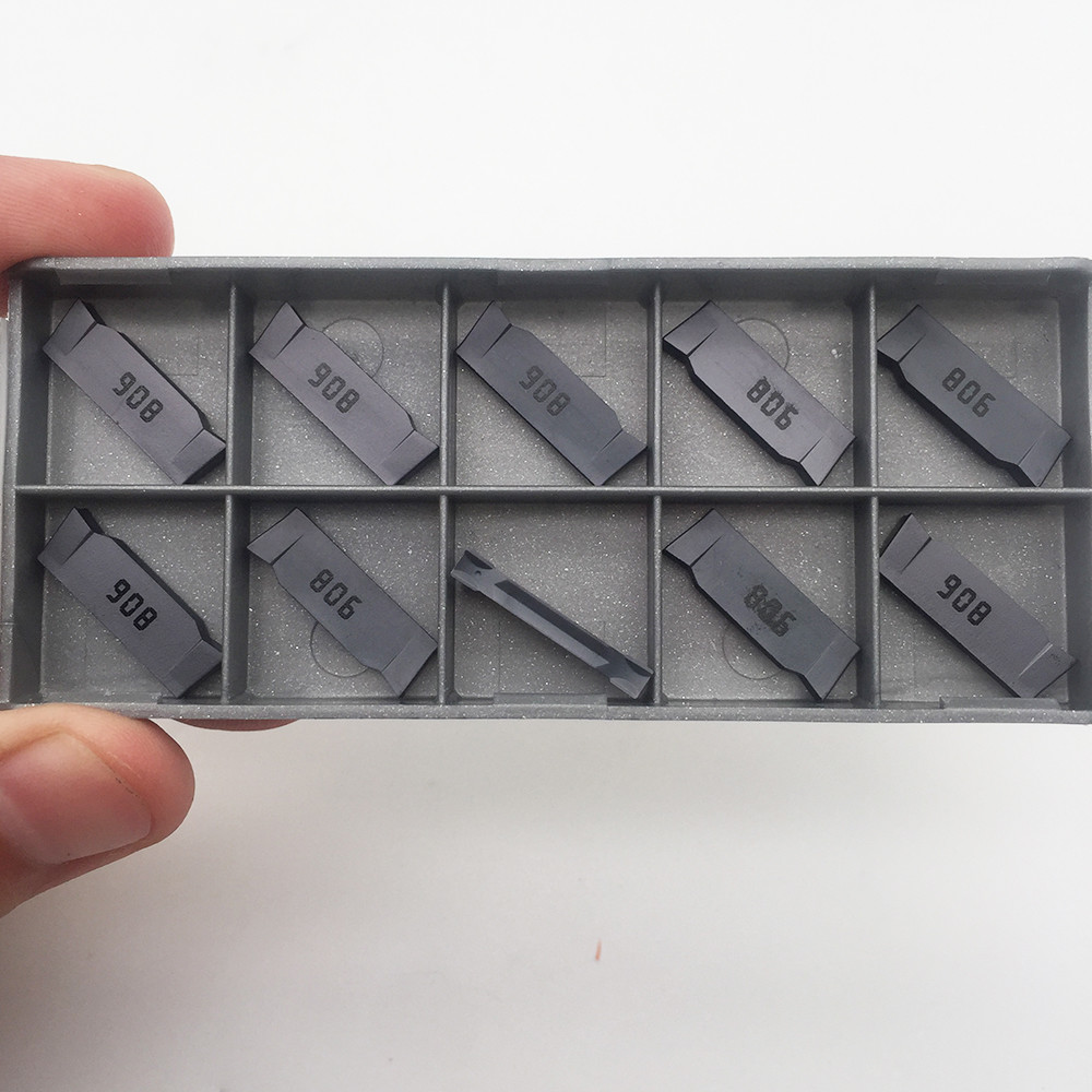 10x DGN 3003J 908 3.0mm width cutter CNC TOOL insert Carbide bits for steel