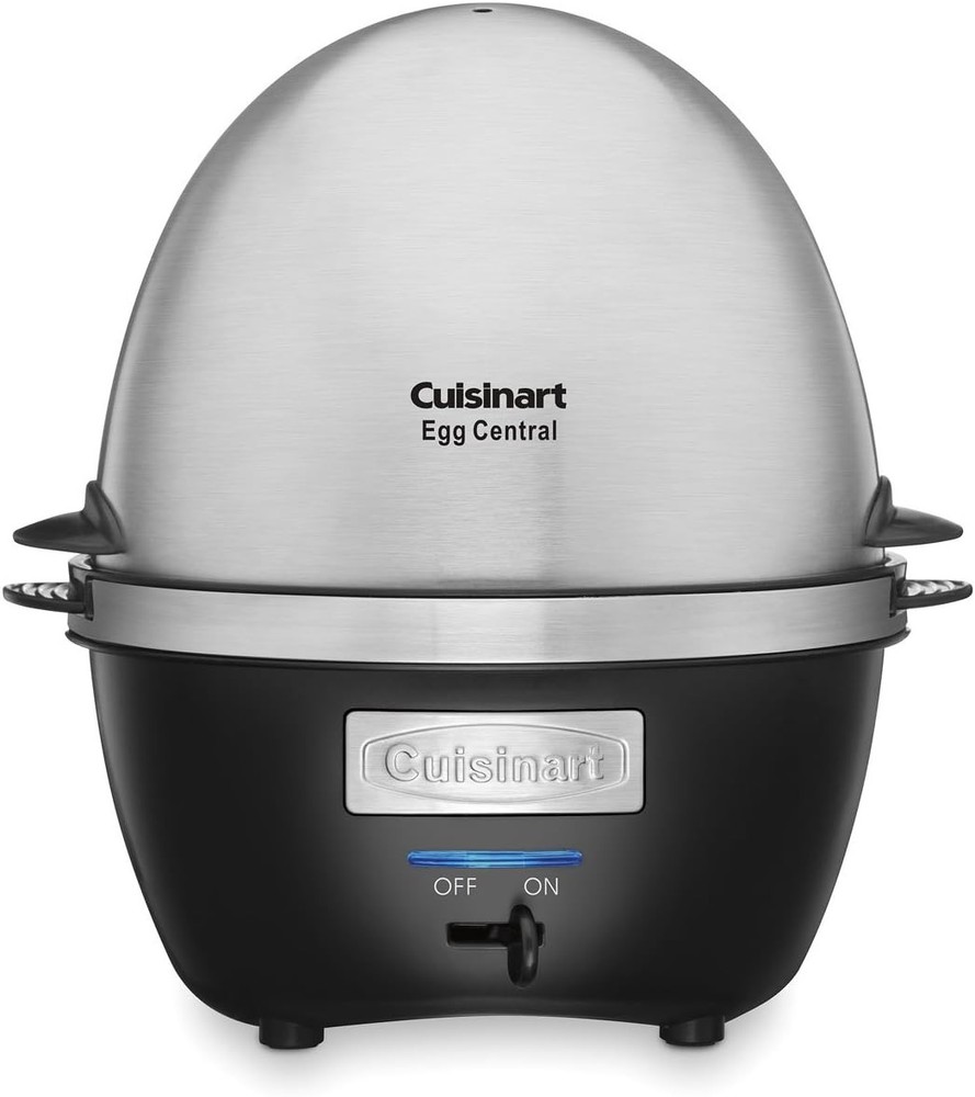 CEC-10 Egg Central Egg Cooker, Brushed Stainless Steel