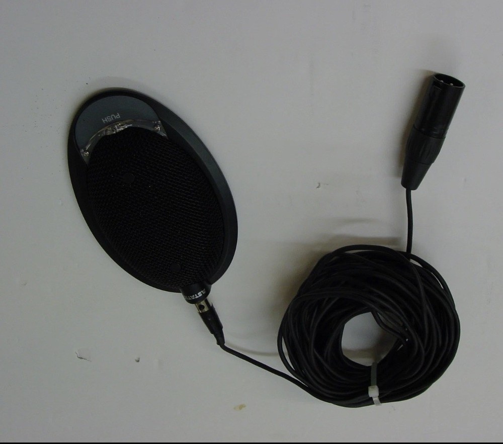 Astatic 930VP Variable Pattern Condenser Boundary Microphone  XLR Pro AudioMic