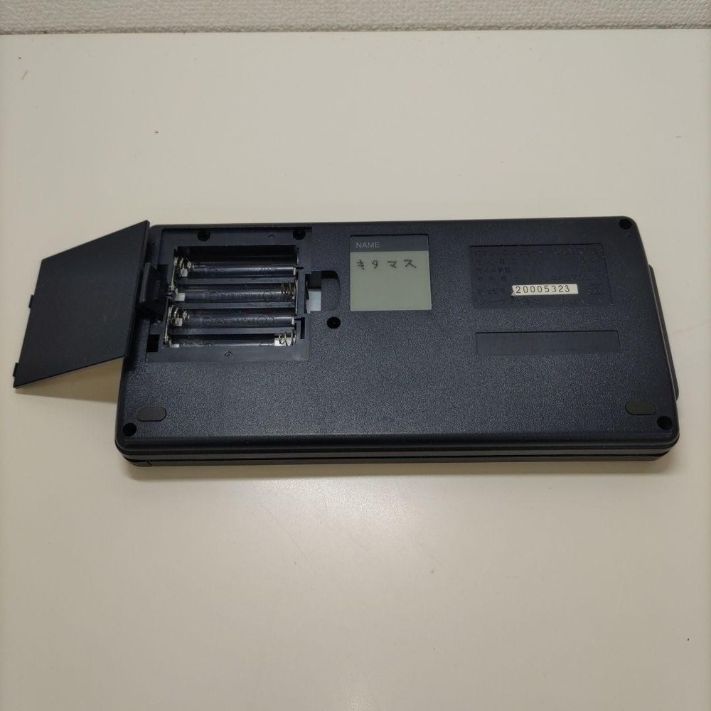 SHARP PC-G850VS Pocket Computer Graphic Calculator Tested Vintage Japan